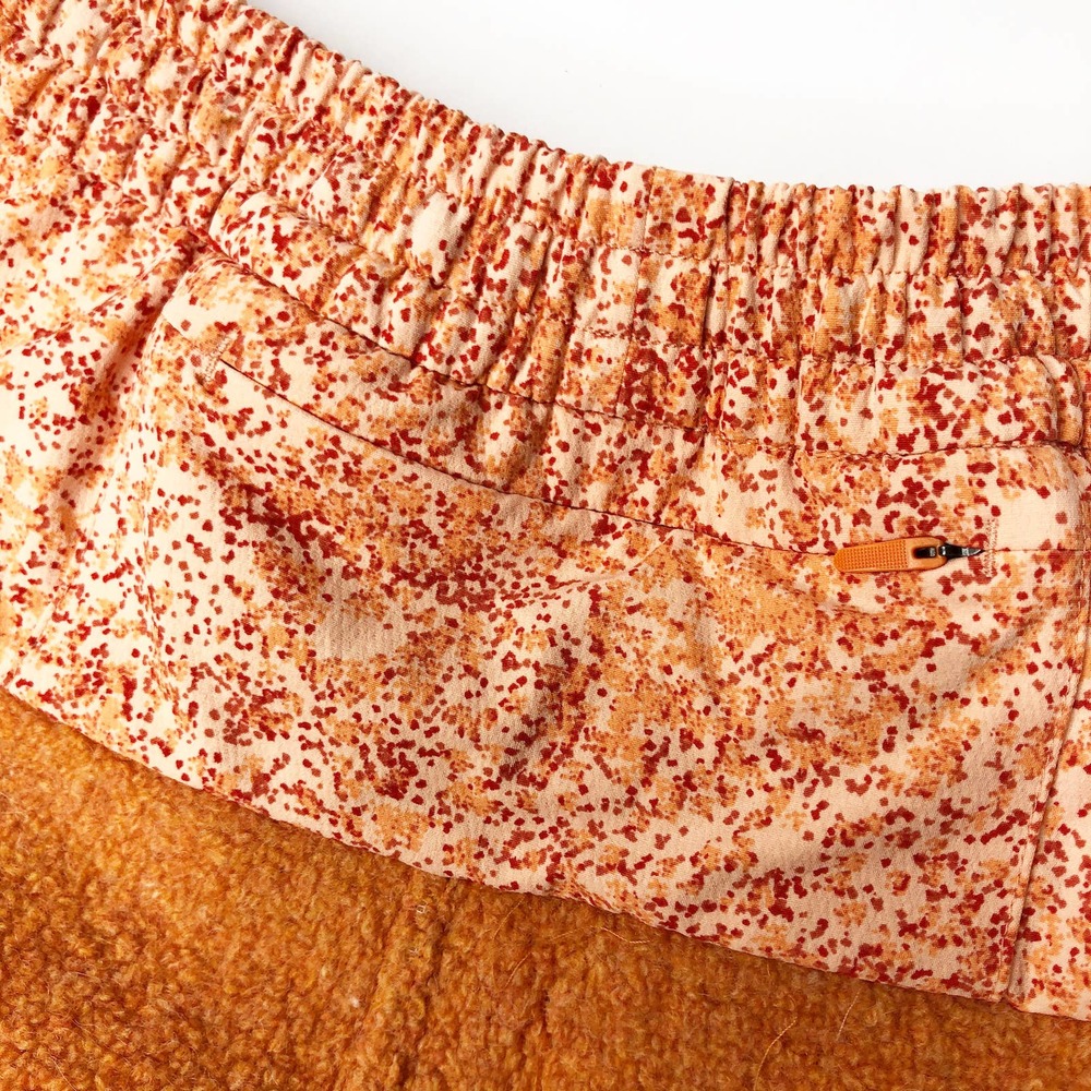 Outdoor Voices Mega Fleece Shorts XS Wool Orange - Picture 8 of 8